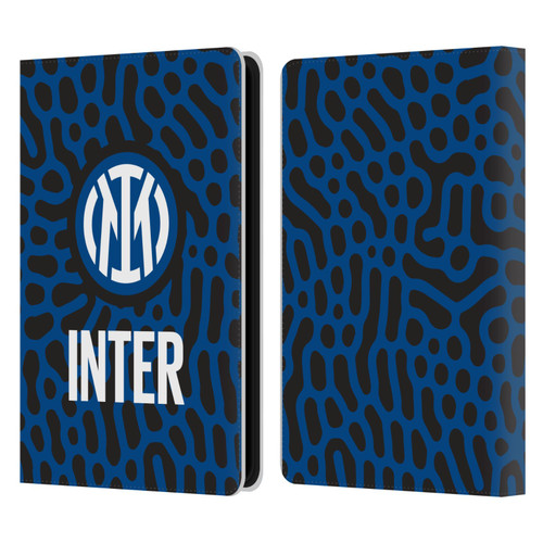Fc Internazionale Milano Patterns Abstract 2 Leather Book Wallet Case Cover For Amazon Kindle Paperwhite 5 (2021)