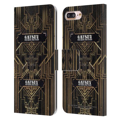 The Great Gatsby Graphics Poster 1 Leather Book Wallet Case Cover For Apple iPhone 7 Plus / iPhone 8 Plus