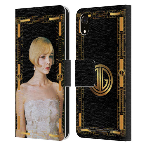 The Great Gatsby Graphics Daisy Leather Book Wallet Case Cover For Apple iPhone XR