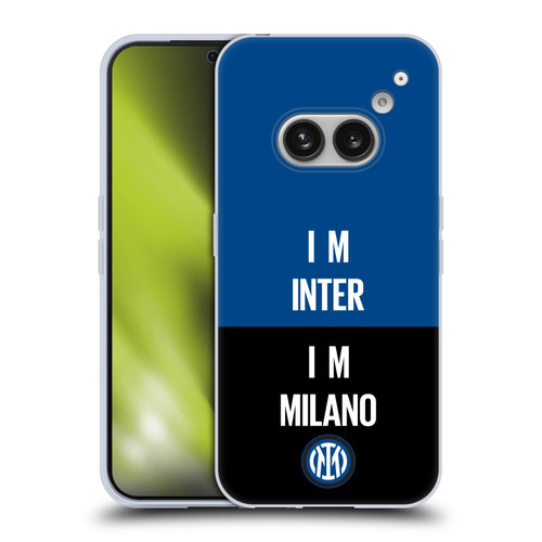 Fc Internazionale Milano Logo Inter Milano Soft Gel Case for Nothing Phone (2a)