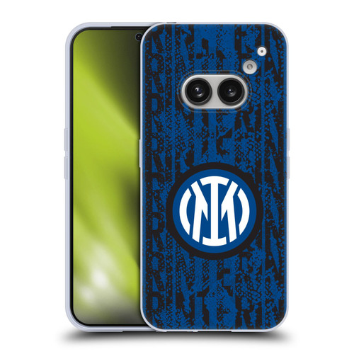 Fc Internazionale Milano Patterns Snake Wordmark Soft Gel Case for Nothing Phone (2a)