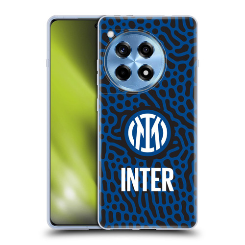 Fc Internazionale Milano Patterns Abstract 2 Soft Gel Case for OnePlus 12R