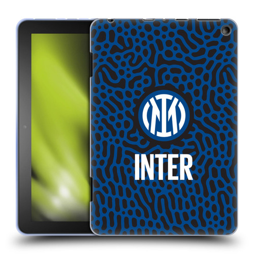 Fc Internazionale Milano Patterns Abstract 2 Soft Gel Case for Amazon Fire HD 8/Fire HD 8 Plus 2020