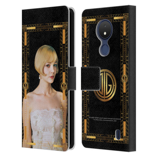 The Great Gatsby Graphics Daisy Leather Book Wallet Case Cover For Nokia C21