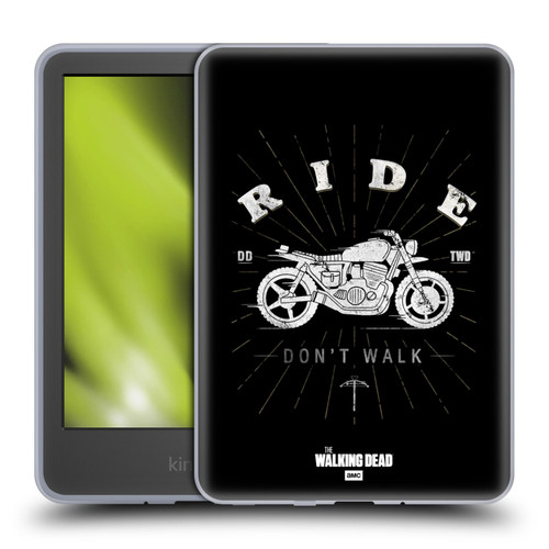 AMC The Walking Dead Daryl Dixon Iconic Ride Don't Walk Soft Gel Case for Amazon Kindle 11th Gen 6in 2022