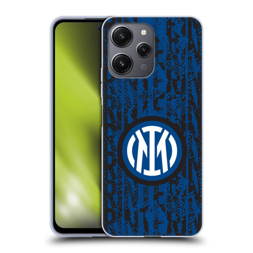 Fc Internazionale Milano Patterns Snake Wordmark Soft Gel Case for Xiaomi Redmi 12