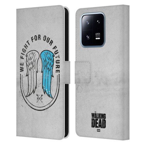 AMC The Walking Dead Daryl Dixon Iconic Wings Leather Book Wallet Case Cover For Xiaomi 13 Pro 5G