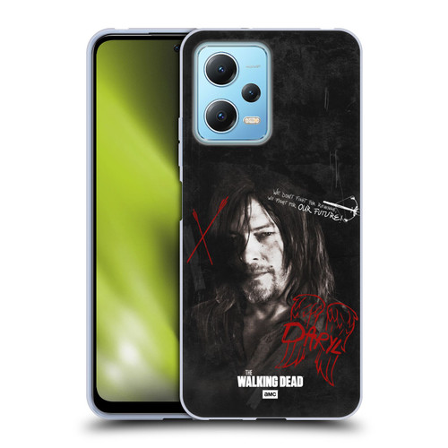 AMC The Walking Dead Daryl Dixon Iconic Grafitti Soft Gel Case for Xiaomi Redmi Note 12 5G