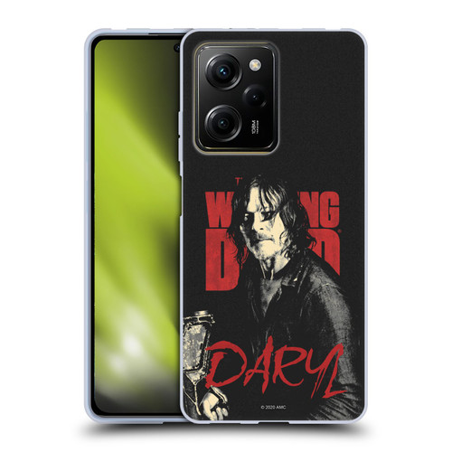 AMC The Walking Dead Season 10 Character Portraits Daryl Soft Gel Case for Xiaomi Redmi Note 12 Pro 5G