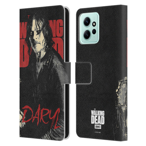 AMC The Walking Dead Season 10 Character Portraits Daryl Leather Book Wallet Case Cover For Xiaomi Redmi 12