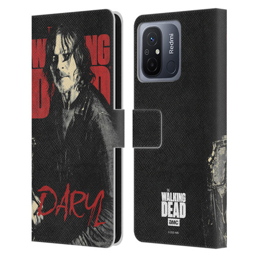 AMC The Walking Dead Season 10 Character Portraits Daryl Leather Book Wallet Case Cover For Xiaomi Redmi 12C