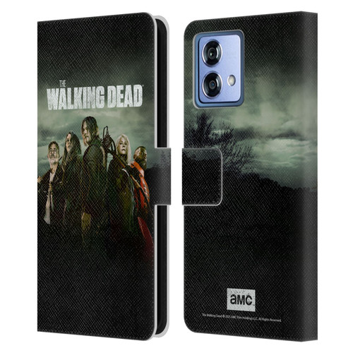 AMC The Walking Dead Season 11 Key Art Poster Leather Book Wallet Case Cover For Motorola Moto G84 5G