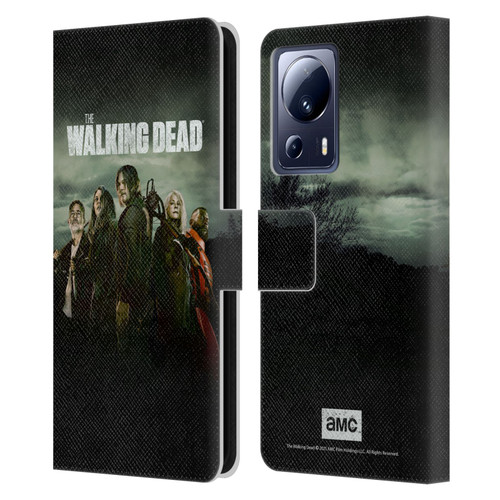 AMC The Walking Dead Season 11 Key Art Poster Leather Book Wallet Case Cover For Xiaomi 13 Lite 5G