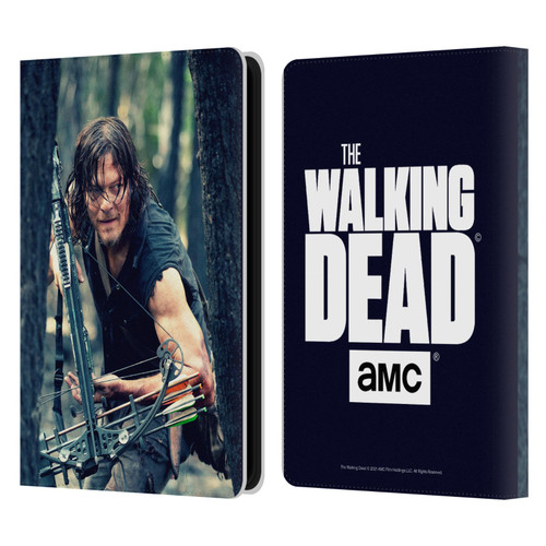 AMC The Walking Dead Daryl Dixon Lurk Leather Book Wallet Case Cover For Amazon Kindle Paperwhite 5 (2021)