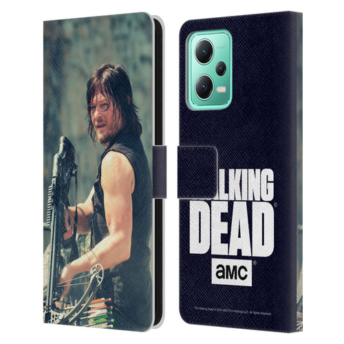 AMC The Walking Dead Daryl Dixon Archer Leather Book Wallet Case Cover For Xiaomi Redmi Note 12 5G