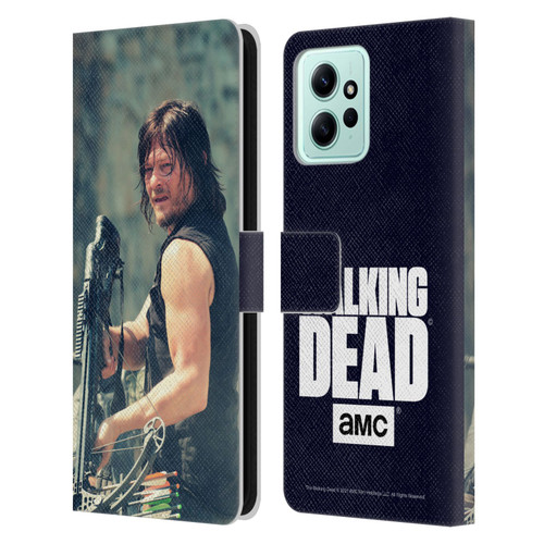 AMC The Walking Dead Daryl Dixon Archer Leather Book Wallet Case Cover For Xiaomi Redmi 12