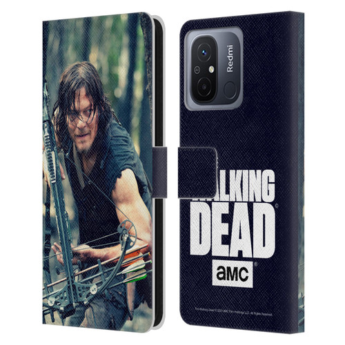 AMC The Walking Dead Daryl Dixon Lurk Leather Book Wallet Case Cover For Xiaomi Redmi 12C