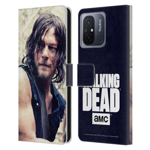 AMC The Walking Dead Daryl Dixon Half Body Leather Book Wallet Case Cover For Xiaomi Redmi 12C