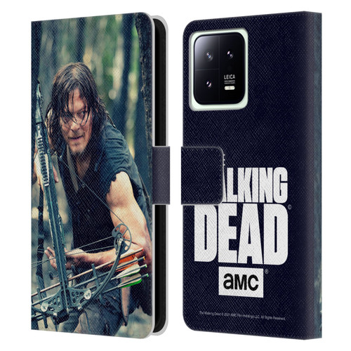 AMC The Walking Dead Daryl Dixon Lurk Leather Book Wallet Case Cover For Xiaomi 13 5G