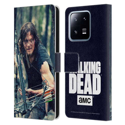 AMC The Walking Dead Daryl Dixon Lurk Leather Book Wallet Case Cover For Xiaomi 13 Pro 5G