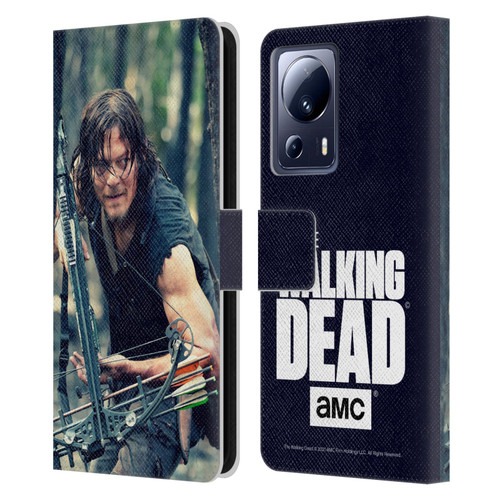 AMC The Walking Dead Daryl Dixon Lurk Leather Book Wallet Case Cover For Xiaomi 13 Lite 5G