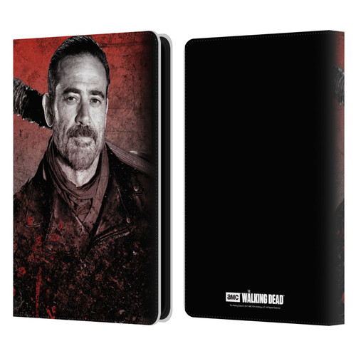 AMC The Walking Dead Negan Lucille 2 Leather Book Wallet Case Cover For Amazon Kindle Paperwhite 5 (2021)