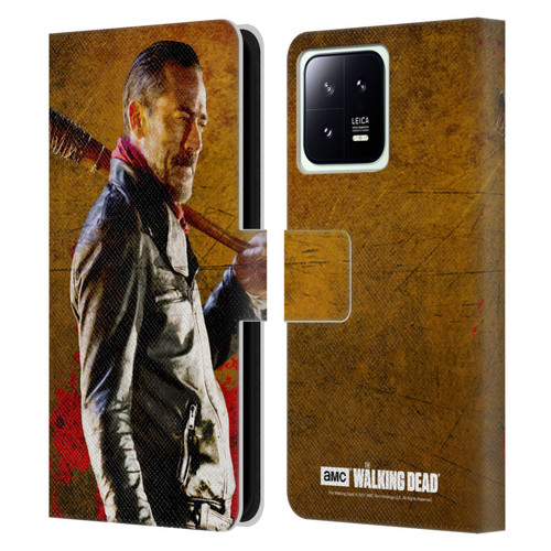 AMC The Walking Dead Negan Lucille 1 Leather Book Wallet Case Cover For Xiaomi 13 5G