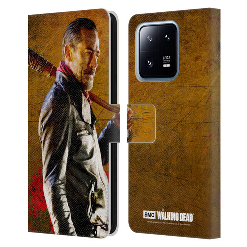 AMC The Walking Dead Negan Lucille 1 Leather Book Wallet Case Cover For Xiaomi 13 Pro 5G