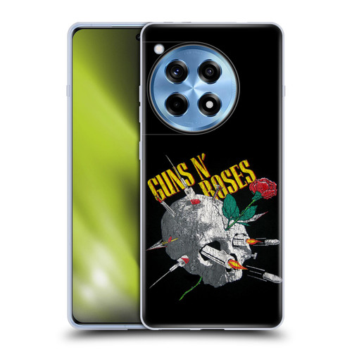 Guns N' Roses Band Art Needles Skull Vintage Soft Gel Case for OnePlus 12R