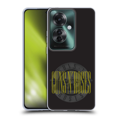 Guns N' Roses Band Art Bullet Soft Gel Case for OPPO Reno11 F 5G / F25 Pro 5G