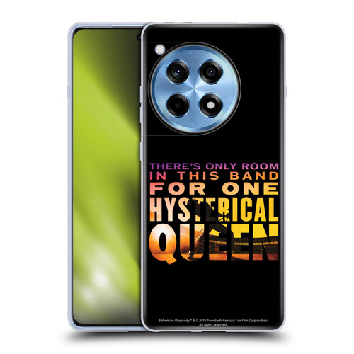 Queen Bohemian Rhapsody Hysterical Quote Soft Gel Case for OnePlus 12R