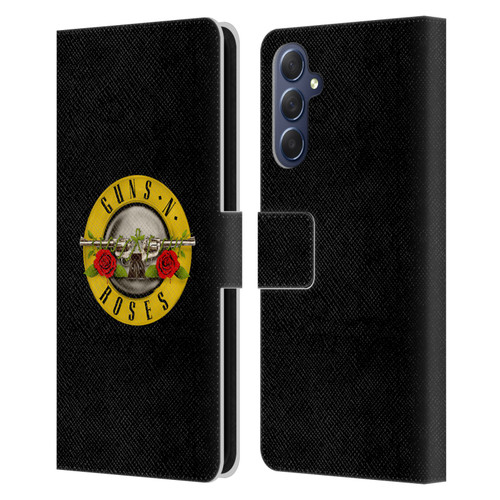 Guns N' Roses Key Art Bullet Logo Leather Book Wallet Case Cover For Samsung Galaxy M54 5G