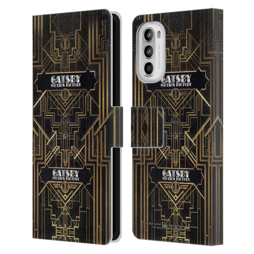 The Great Gatsby Graphics Poster 1 Leather Book Wallet Case Cover For Motorola Moto G52