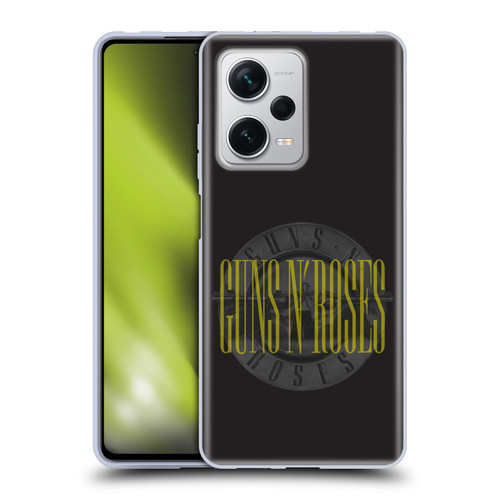 Guns N' Roses Band Art Bullet Soft Gel Case for Xiaomi Redmi Note 12 Pro+ 5G