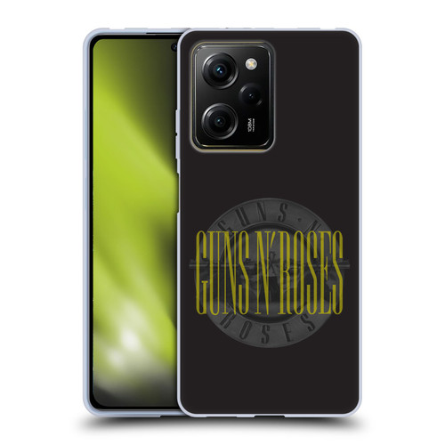 Guns N' Roses Band Art Bullet Soft Gel Case for Xiaomi Redmi Note 12 Pro 5G