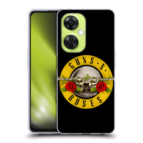 Guns N' Roses Key Art Bullet Logo Soft Gel Case for OnePlus Nord CE 3 Lite 5G