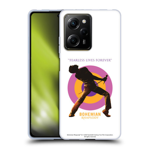 Queen Bohemian Rhapsody Fearless Lives Forever Soft Gel Case for Xiaomi Redmi Note 12 Pro 5G