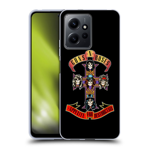 Guns N' Roses Key Art Appetite For Destruction Soft Gel Case for Xiaomi Redmi Note 12 4G