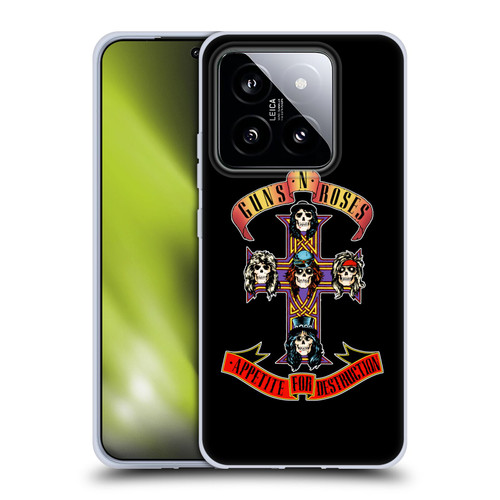 Guns N' Roses Key Art Appetite For Destruction Soft Gel Case for Xiaomi 14