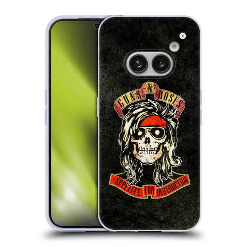 Guns N' Roses Vintage McKagan Soft Gel Case for Nothing Phone (2a)