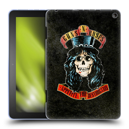 Guns N' Roses Vintage Slash Soft Gel Case for Amazon Fire HD 8/Fire HD 8 Plus 2020