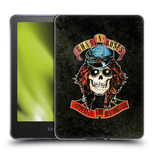 Guns N' Roses Vintage Rose Soft Gel Case for Amazon Kindle Paperwhite 5 (2021)