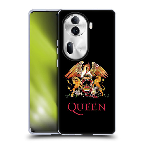 Queen Key Art Crest Soft Gel Case for OPPO Reno11 Pro