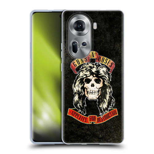 Guns N' Roses Vintage Adler Soft Gel Case for OPPO Reno11