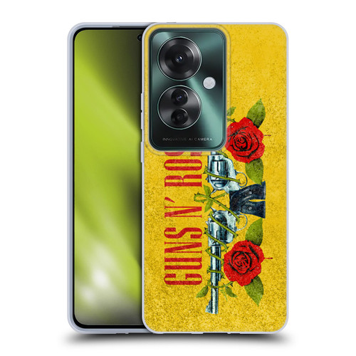 Guns N' Roses Vintage Pistols Soft Gel Case for OPPO Reno11 F 5G / F25 Pro 5G