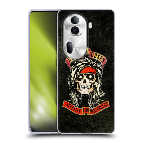 Guns N' Roses Vintage McKagan Soft Gel Case for OPPO Reno11 Pro