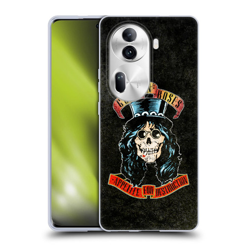 Guns N' Roses Vintage Slash Soft Gel Case for OPPO Reno11 Pro