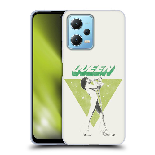 Queen Key Art Freddie Mercury Soft Gel Case for Xiaomi Redmi Note 12 5G