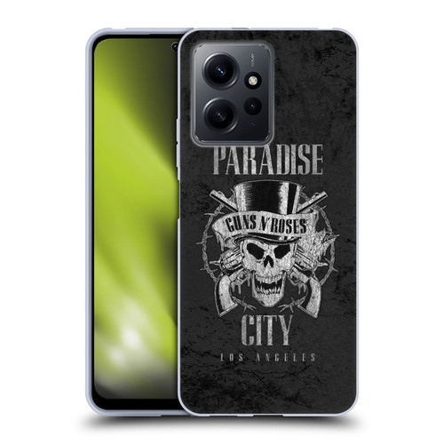 Guns N' Roses Vintage Paradise City Soft Gel Case for Xiaomi Redmi Note 12 4G