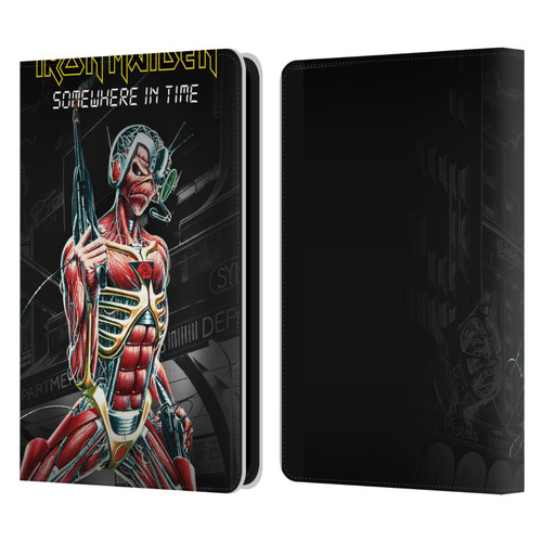 Iron Maiden Album Covers Somewhere Leather Book Wallet Case Cover For Amazon Kindle 11th Gen 6in 2022